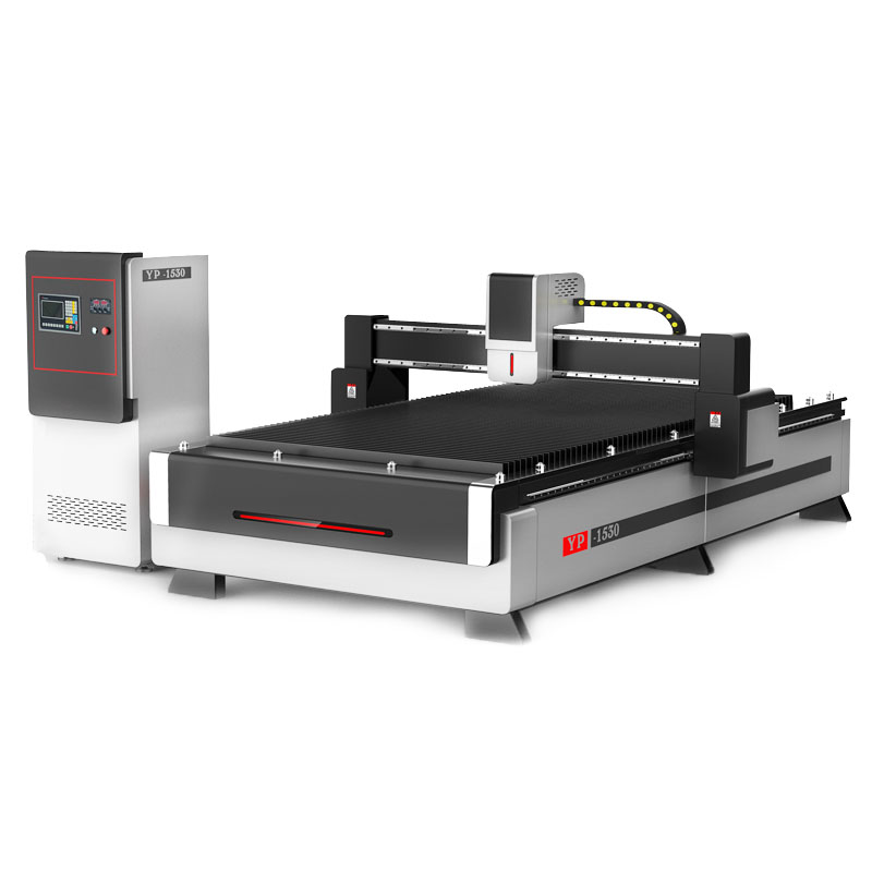 1000w CNC Fiber Lazer Cutter Metallplate Jern Fiber Laser Cutting Machine